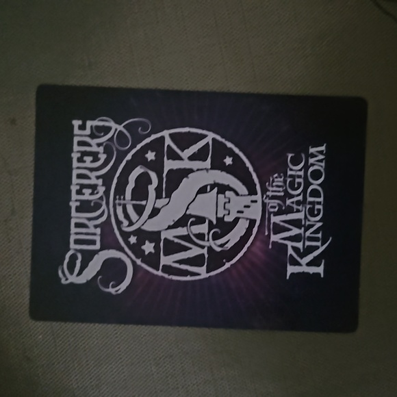 Flower's Flower Sorcerer's of The Magic Kingdom Card - Picture 2 of 2